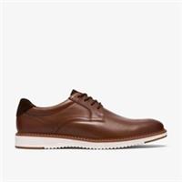 Clarks Mens Eastcott Lace Tan Leather Lace Up Leather Smart