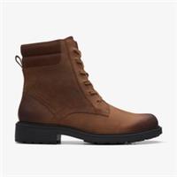 Clarks Womens Orinoco 2 Spice Brown Snuff Ankle Boots,Lace Up Leather Casual