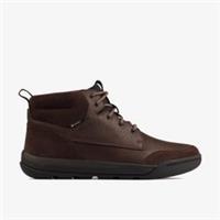Clarks Mens Ashcombe Hi GORE-TEX Brown Warmlined Leather Ankle Boots,Lace