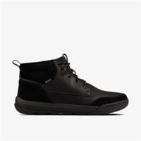 Clarks Mens Ashcombe Hi GORE-TEX Black Warmlined Leather Ankle Boots,Lace