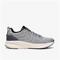 Clarks Mens Bolham Lace Grey Knit Trainers Textile Sports
