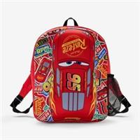 Clarks Boys,Girls,Kids Unisex Cars 95 Backpack Red Combination Backpack