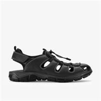 Clarks Mens Napoli Fish Black Flat Sandals,Fisherman Sandals Synthetic Casual