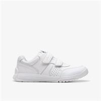 Clarks Boys,Girls,Kids Unisex CICA Star Orb Kid White Trainers Leather Sports