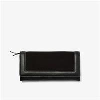 Clarks Womens Casual Purse Black Suede Purse Suede Casual