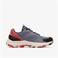 Clarks Womens Laila Trail Blue Combination Trainers,Walking Textile Sports