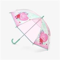Clarks Boys,Girls,Kids Unisex Peppa Pig Umbrella Pink Combination Umbrellas