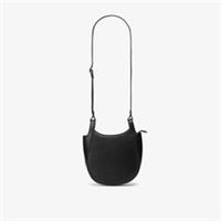 Clarks Womens Lyra Saddle Black Cross Body Bag Synthetic Casual