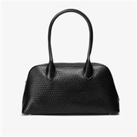Clarks Womens Harper Bowler Black Shoulder Bags Synthetic Casual
