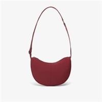 Clarks Womens Bay Slingbag Burgundy Cross Body Bag Textile Casual