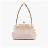 Clarks Womens Lunelle Clutch Champagne Velvet Clutch Bag Textile Casual