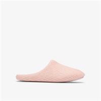 Clarks Womens Tranquil Step Blush Slippers Textile Casual