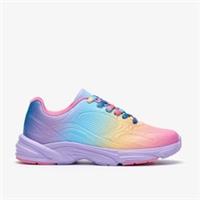 Clarks Girls Crafton Solo Older Purple Mutli Trainers Synthetic Casual