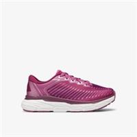 Clarks Girls Owen Jump Youth Burgundy Trainers Textile Casual