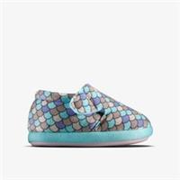Clarks Boys Fluffy Snug Toddler Pink Multicolour Slippers Textile Casual