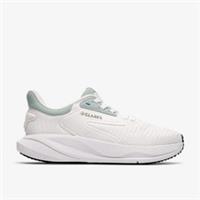 Clarks Womens Pace Move White Trainers Textile Sports