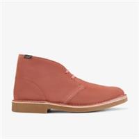 Clarks Mens Desert Boot EVO II Terracotta Suede Desert Boots Suede Casual