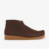 Clarks Mens Wallabee Boot EVO II Dark Brown Suede Wallabee Suede Casual