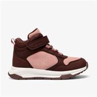 Clarks Girls Briar Frost Kid Pink Combination Ankle Boots Synthetic Casual