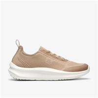 Clarks Womens Solevana Ria Sand Trainers Textile Sports