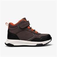 Clarks Boys Briar Frost Kid Grey Ankle Boots Synthetic Casual