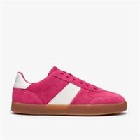 Clarks Womens Sorelle Walk Pink Combination Trainers Suede Sports