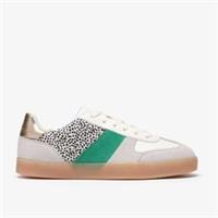 Clarks Womens Sorelle Walk White Combination Trainers Suede Sports