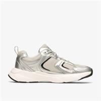 Clarks Womens Orsina Walk Silver Combination Trainers Synthetic Sports
