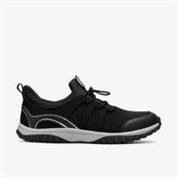 Clarks Womens Hemira Walk Black Mesh Trainers Textile Sports