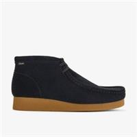 Clarks Womens Wallabee Boot EVO II Black Suede Wallabee Suede Casual