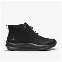 Clarks Womens Solevana Clara Black Ankle Boots Textile Sports