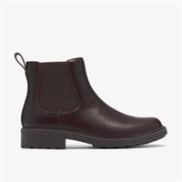 Clarks Womens Orinoco 2 Lane Dark Brown Leather Ankle Boots Nubuck Casual