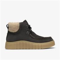 Clarks Womens Mykah Ivy Dark Grey Suede Ankle Boots Suede Casual