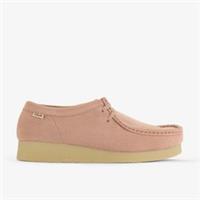 Clarks Womens Wallabee EVO II Warm Beige Suede Wallabee Suede Casual