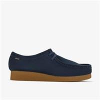 Clarks Womens Wallabee EVO II Navy Suede Wallabee Suede Casual