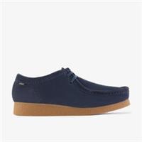 Clarks Mens Wallabee EVO II Navy Suede Wallabee Suede Casual