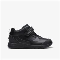 Clarks Boys,Girls,Kids Unisex Steggy Stomp Kid Black Ankle Boots,School Shoes