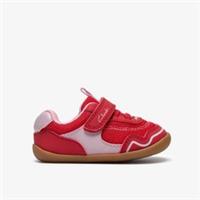 Clarks Boys,Girls,Kids Unisex Roamer Orb Toddler Red Trainers,Riptape Synthetic