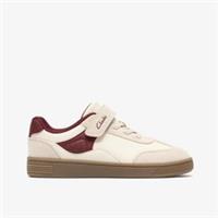 Clarks Boys,Girls,Kids Unisex Tavian City Kid Beige Trainers Synthetic Casual