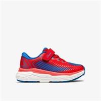 Clarks Boys,Girls,Kids Unisex Owen Jump Kid Red Trainers,Riptape Textile School