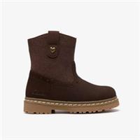 Clarks Boys,Girls,Kids Unisex Adelaide Go Toddler Dark Brown Mid Calf Boots
