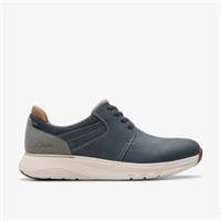 Clarks Mens Motion Trek PT Navy Combination Trainers Nubuck Casual