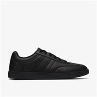 Clarks Mens Fosse Tie Black Trainers Synthetic Sports