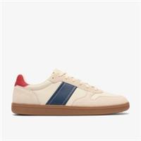 Clarks Mens Fosse Lo Sand Combination Trainers Suede Sports