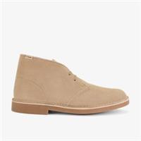 Clarks Mens Desert Boot EVO II Light Tan Suede Desert Boots Suede Casual