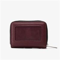 Clarks Womens Paige Card Case Burgundy Purses Synthetic Casual
