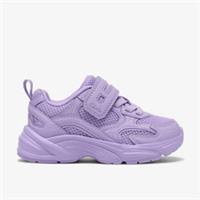 Clarks Girls Crafton Park Toddler Lilac Trainers Textile Casual