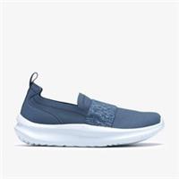 Clarks Womens Solevana Lily Denim Blue Trainers Textile Sports