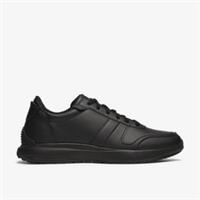 Clarks Mens Cawton Lace Black Trainers Synthetic Sports