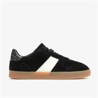 Clarks Womens Sorelle Walk Black Suede Trainers Synthetic Sports